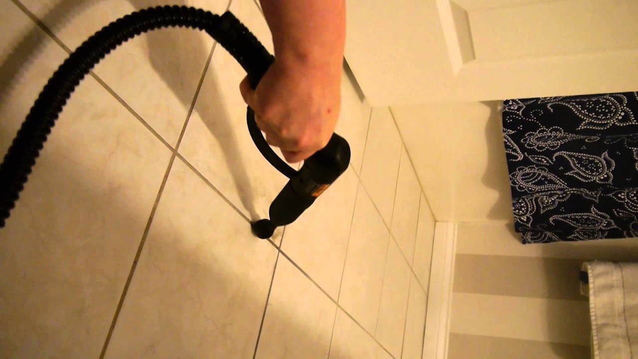 SteamMachine cleaning grout YouTube