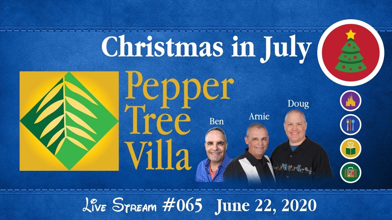 Christmas in July Hallmark Open House PTV Live 065 Pepper Tree