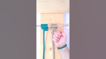 How to Tie the Fist Hitch #shorts #knot #camping
