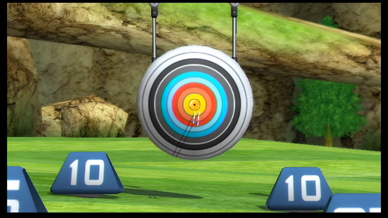 Game On Onesie 49 Wii Sports Resort Archery YouTube