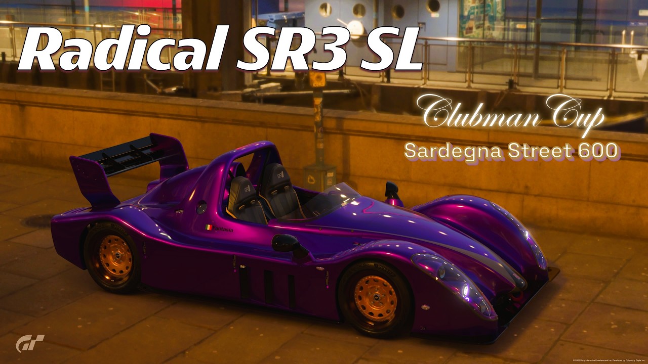 Gran Turismo 7 Radical SR3 SL 2013 Clubman Sardegna 600
