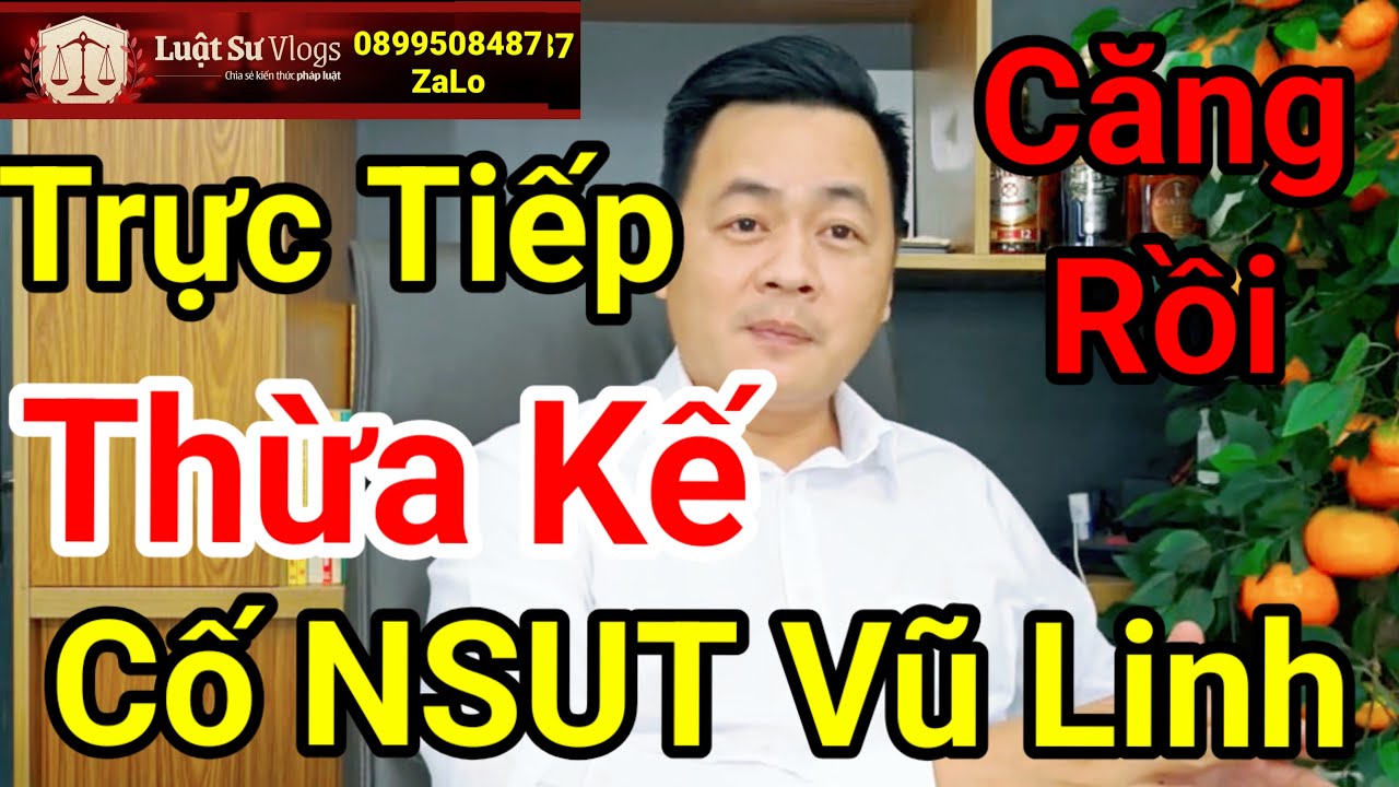 🔴 Vụ Án Hồng Loan Tranh Chấp Tài Sản Thừa Kế Cố NSUT Vũ Linh ? Luật Sư Vlogs