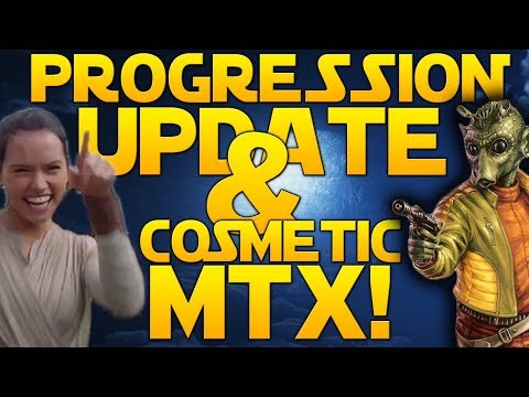 PROGRESSION REMAKE NEXT WEEK & COSMETIC-ONLY MTX! - Star Wars Battlefront 2