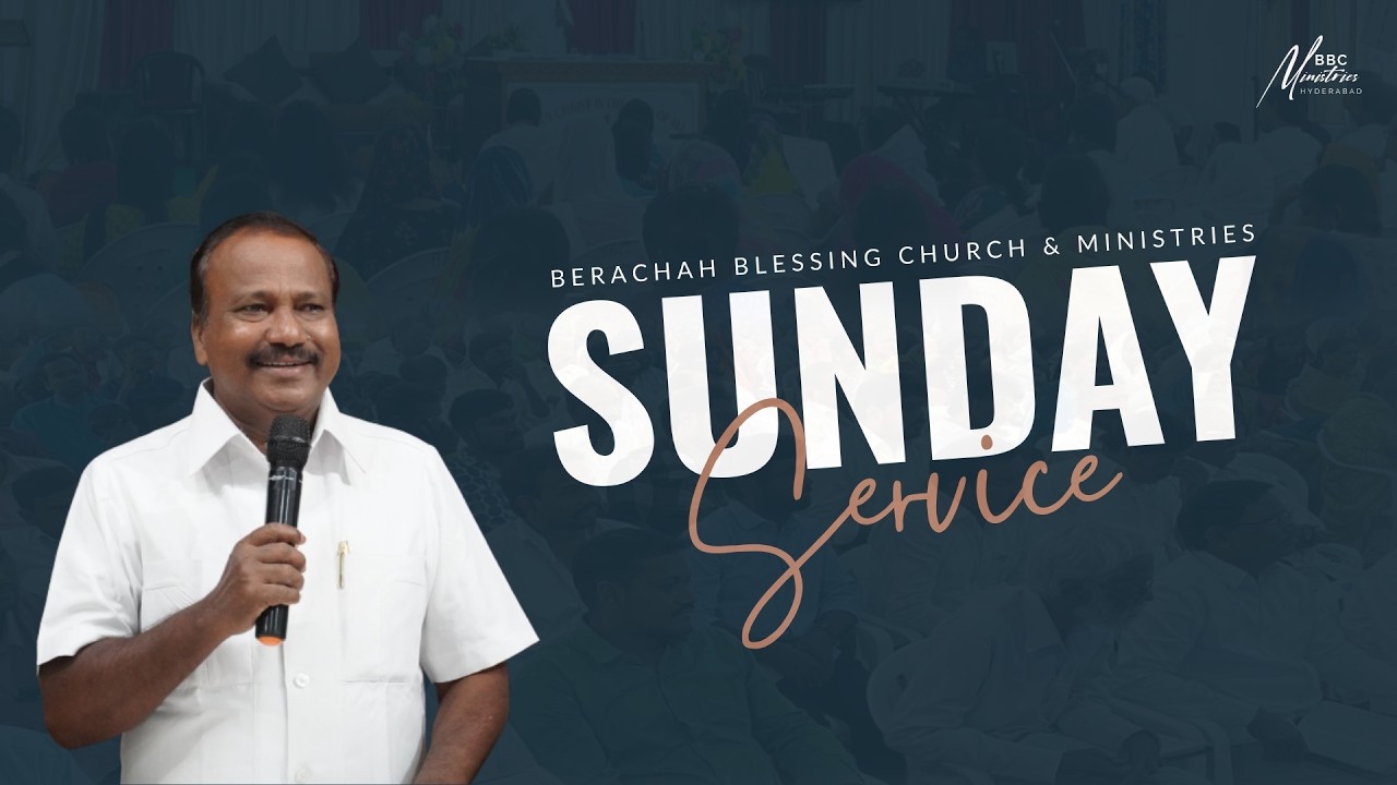 Sunday Service #live || 01-Mar-2026 || Senior Pastor P.D Anand @ BBC Ministries Main Campus