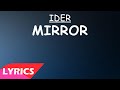IDER - Mirror (Official Audio) (Lyrics)