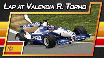 🇪🇸 ⏱ VALENCIA R. TORMO LAP – Juan Pablo Montoya – rFactor F1 2001