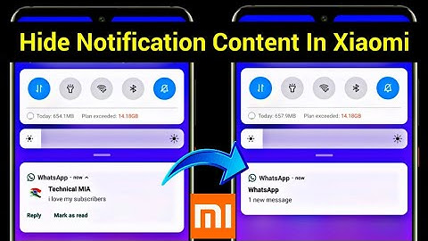 How To Hide Notification Content In MIUI 11 ft. Redmi Note 7 Pro | Notification Content Hidden Redmi