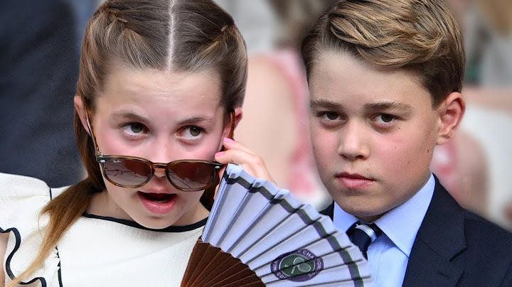 Prince George & Princess Charlotte STEAL THE SHOW At Wimbledon