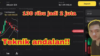 PARLAY SAMPE LEVEL 5 DENGAN TEKNIK GOLDEN MOMENT