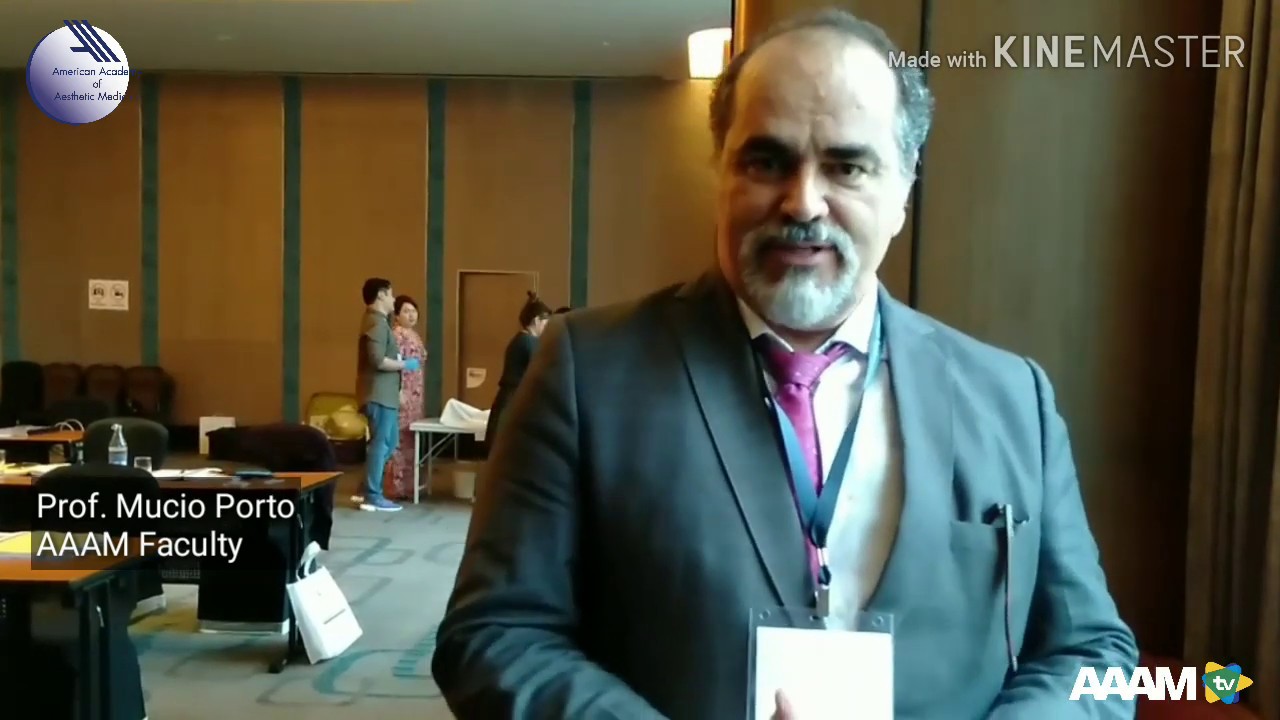 Join Prof. Porto - AAAM Faculty Member and start your training in Aesthetic Medicine.