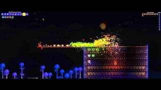 terraria: the twins - unreal snowman cannon 25s