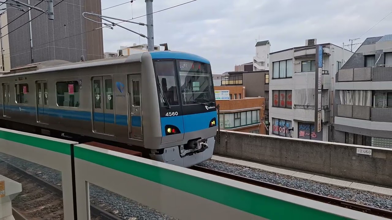 小田急4000形4060F 北綾瀬到着 20260703 173817 - YouTube