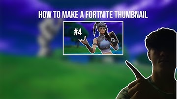 How to Make *INSANE* Fortnite Thumbnails! - Hit Algorithm Every Time!