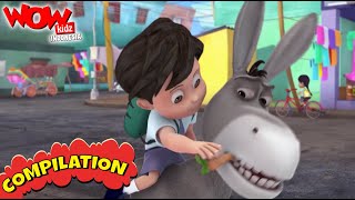 Vir: The Robot Boy In Bahasa | Kompilasi 1 | kartun untuk anak-anak | WowKidz Indonesia | #spot