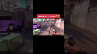 Sinaatra has a cracked aim.#Valorant