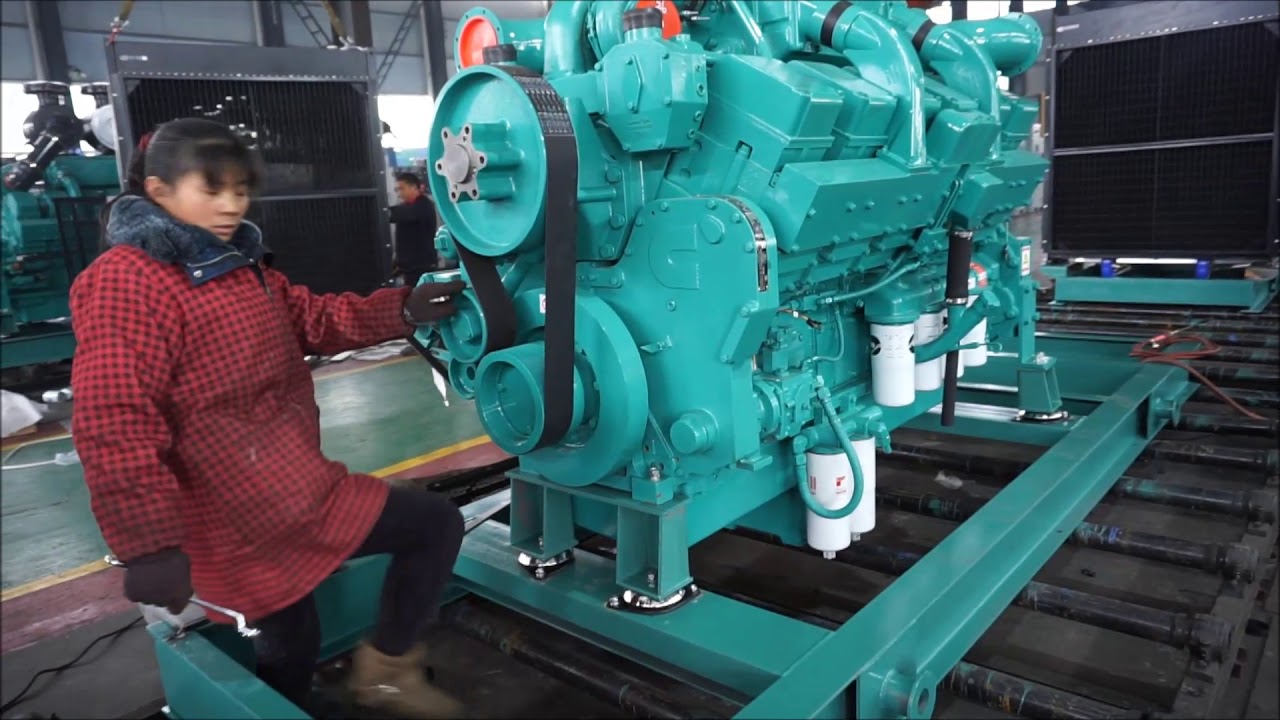 Cummins Diesel Generator Set Assembled in Factory Power 20KW to 2400KW YouTube