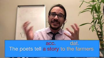 3a. Dative Indirect Object (Mr. Burke