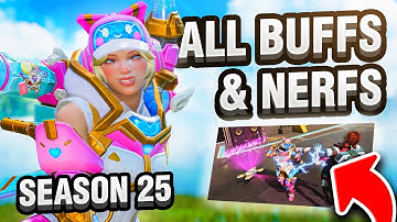 All Buffs & Nerfs – Wattson & Vantage Are the New Meta Apex Season 25