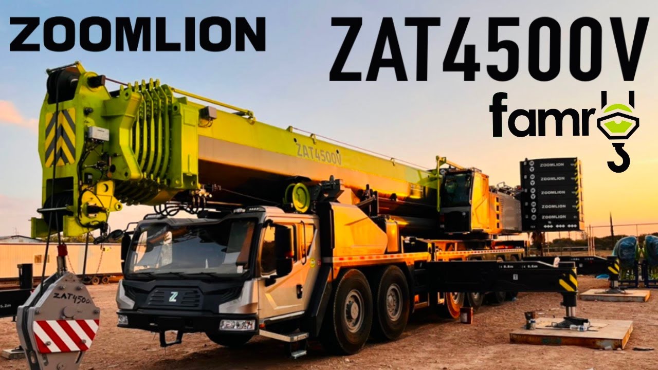 Zoomlion ZAT4500V / Gruamania / All Terrain Crane
