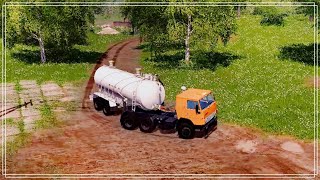 Farming Simulator 17 (CoursePlay)Транспортировка жидкостей.