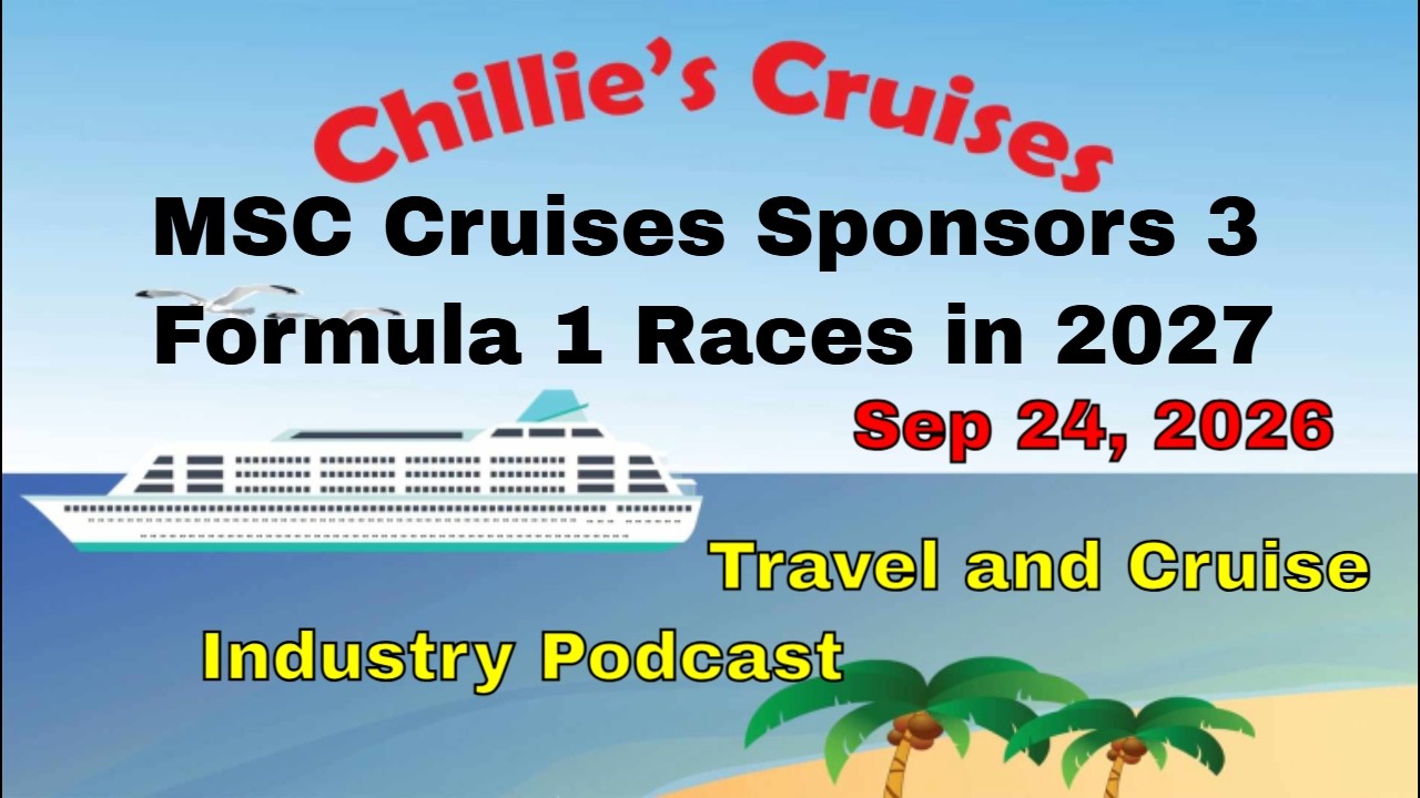 MSC Cruises Sponsors 3 Formula 1 Races in 2027: Portugal, Belgium & Türkiye
