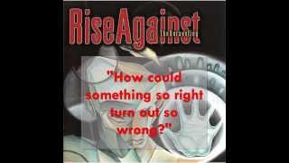 Watch Rise Against 1000 Good Intentions video