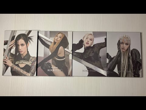 Распаковка альбома BLACKPINK / Unboxing album BLACKPINK BORN PINK DIGIPACK ver. SET (YG pob)