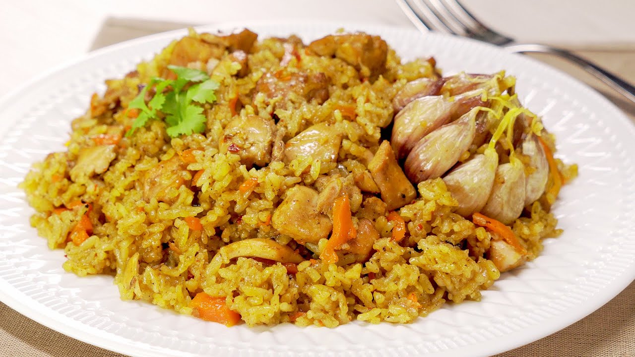 ⁣ONE POT Chicken & Rice Pilaf / Pilau | Chicken Pulao. DELICIOUS RICE. Recipe by Always Yummy!