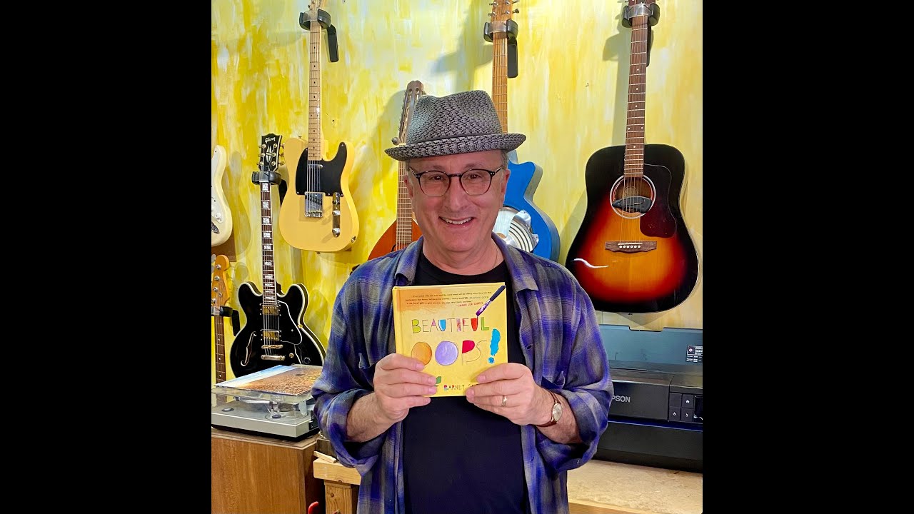 Beautiful Oops on World Read Aloud Day with Author and Illustrator Barney Saltzberg
