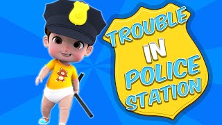 Funny Baby Police Adventure | Brad The Brat | Cartoon Show for Toddlers #cutebaby #toddlerlife