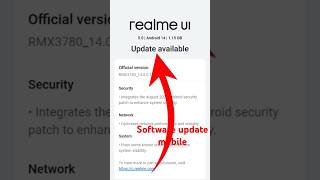 Software update mobile realme | realme mobile update kaise kare | Mobile Update software new version screenshot 4