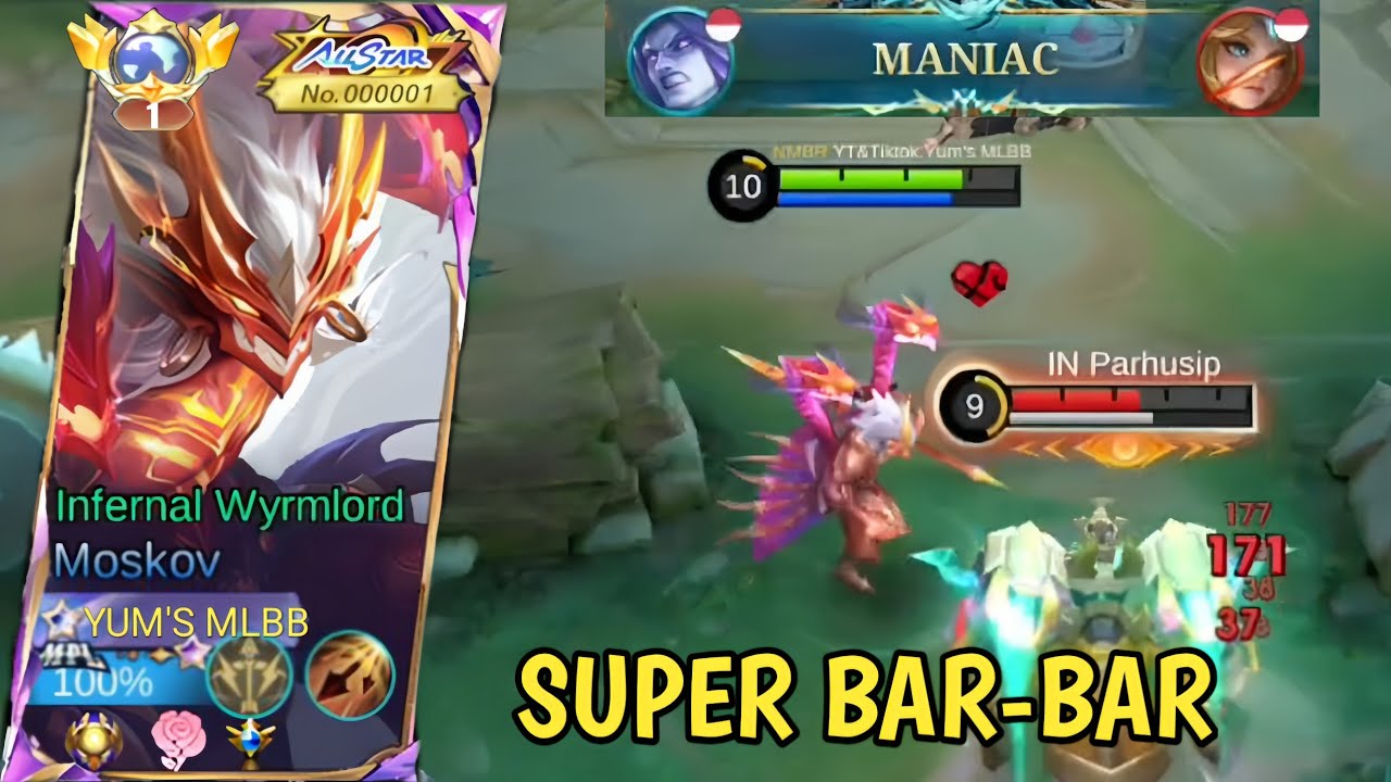 GILA‼️MOSKOV NYA LINCAH DAN SAKIT BANGET‼️GAK ADA YANG BISA NANGKAP 💢