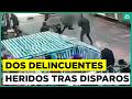 Carabinero repelió un asalto con disparos en pleno Barrio Meiggs