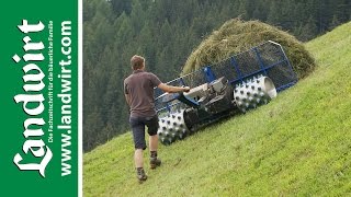 Heuernte am Steilhang | landwirt.com