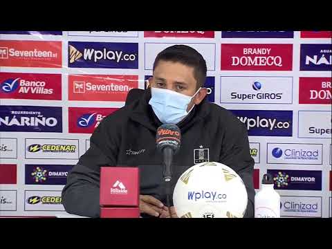 Rueda de prensa de Once Caldas tras el partido frente al Deportivo Pasto