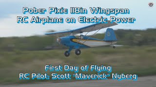 Pober Pixie 118in Wingspan Huge RC Airplane on Electric Power - Nice, Relaxed Flight screenshot 2