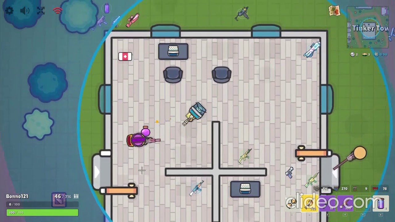 Best Zombs Trolls/ Pretending to be a TV in Zombs Royale