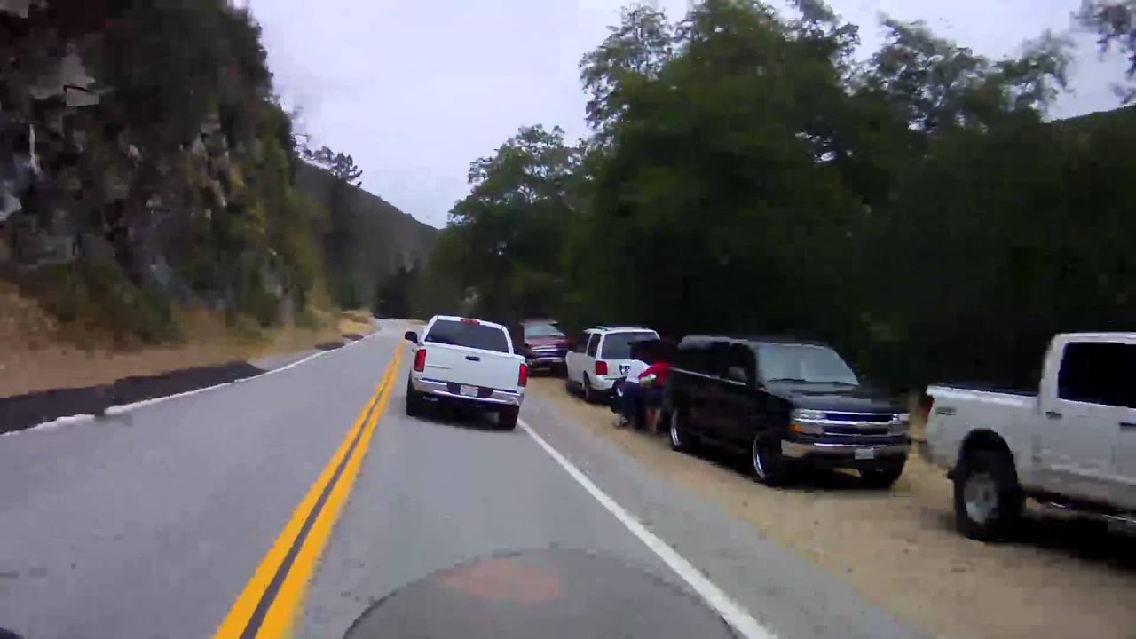 hwy39 ride- the clampetts go camping