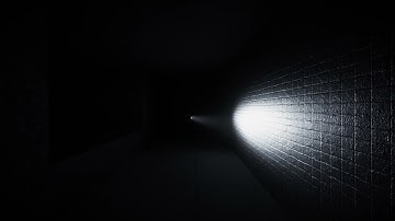 Unity HDRP 12 Enlighten Realtime GI flashlight test