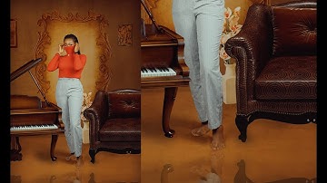 Background Manipulation: How to Create a Mirror Reflection in a Studio Picture