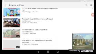 Thomas We Love You Song