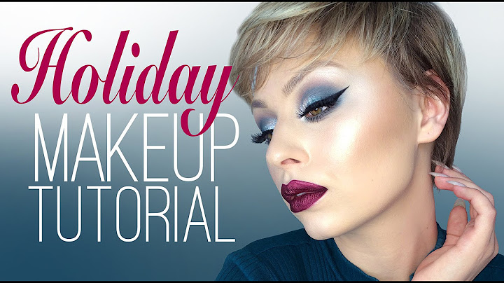 Makeup Tutorial for the Holiday's