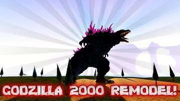 GODZILLA 2000 REMODEL SHOWCASE! | Kaiju Universe