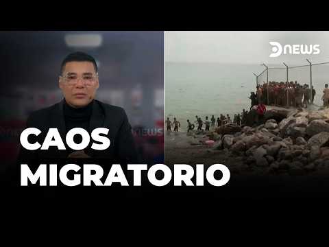 🇪🇸 Political tension in Spain over the migrant crisis involving minors in Ceuta | DNews