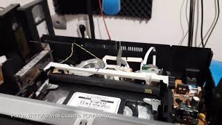 Philips VR110/02 VHS Cassette PLAY Demo