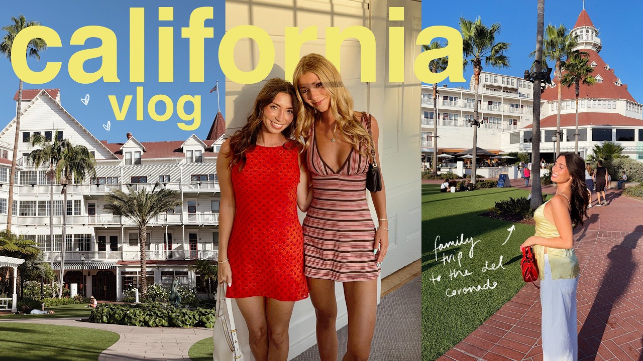 CALIFORNIA VLOG! family goes to a haunted hotel & has the best weekend ever 🌴