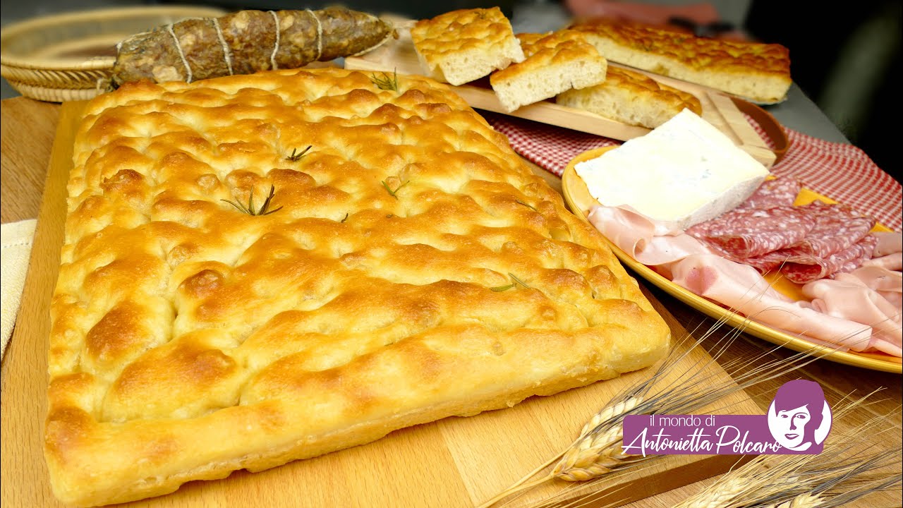 Come preparare la focaccia morbida - Antonietta Polcaro