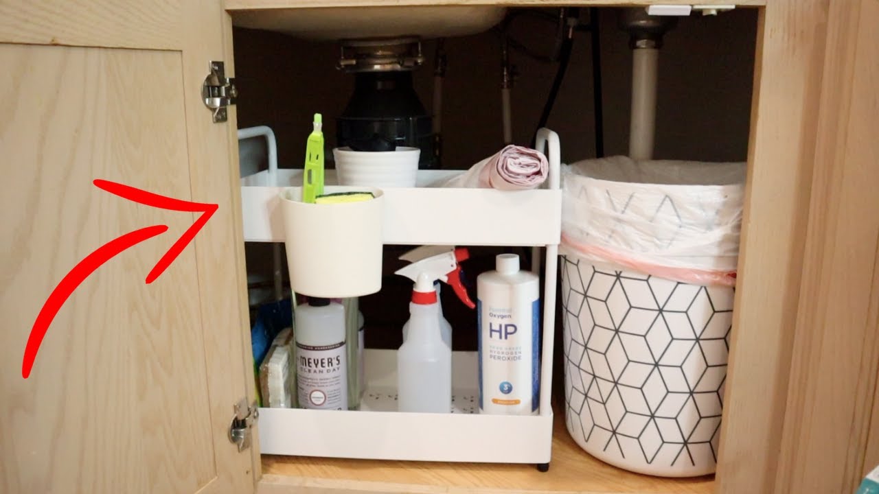 Bathroom Storage Rack Under Bathroom Sink Organizers And - Temu