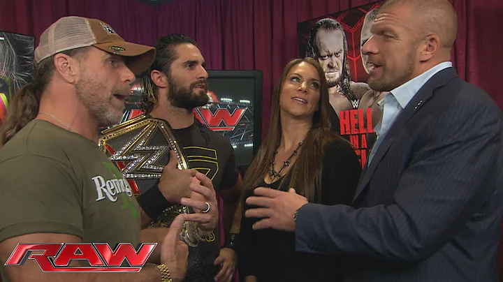 Shawn Michaels reveals Dean Ambrose and Roman Reig...