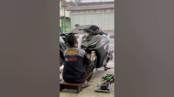 aerox alpha turbo downsize 3,5 cm - bengkel pak yono
